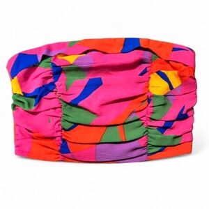 Sugar Lips multicoloured tube top Size XS #festival #raver